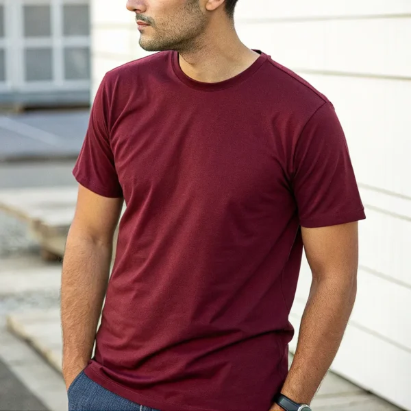 Essential Maroon Regular-fit
