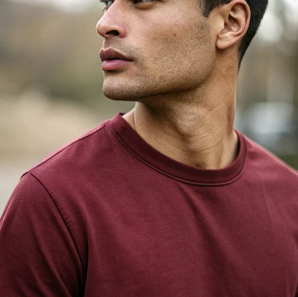 Essential Maroon Regular-fit