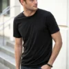 Essential Black Regular-fit