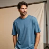 Over-size Ice Blue French