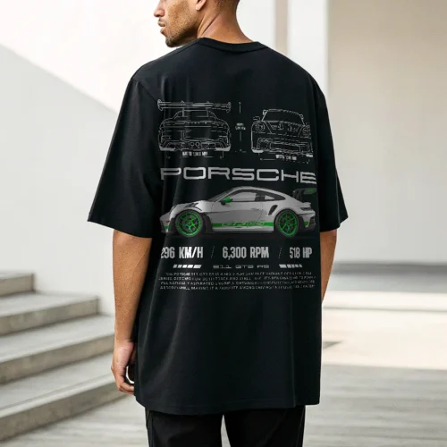 Porsche GT3 RS | Over-size, Black