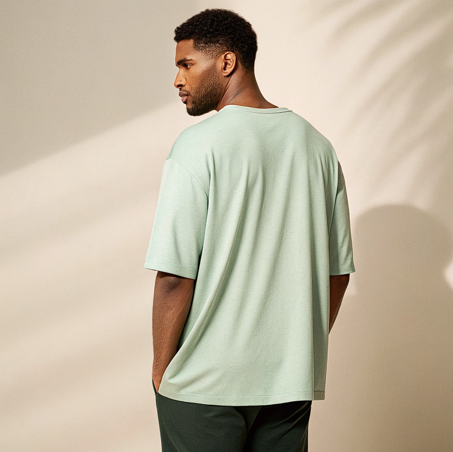 Over-size Sage Green French - Image 2