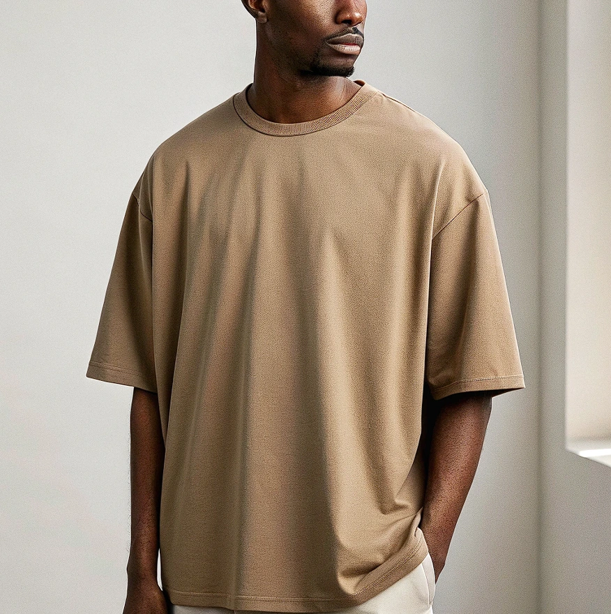 Over-size Dark Beige French