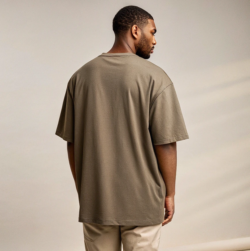 Over-size Dark Beige French - Image 2