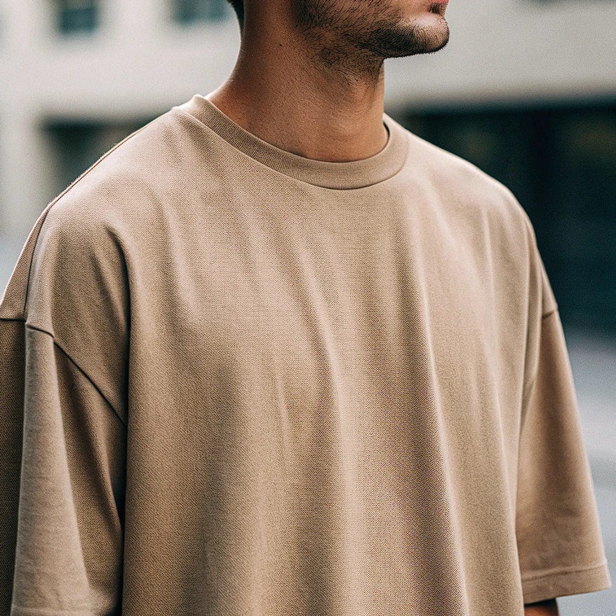 Over-size Dark Beige French - Image 3